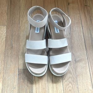 Steve Madden Adele Sandal, Cream, 7